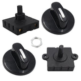 Maxbell 4 Position 3 Speed Fan Rotary Switch Selector Switch Fan Speed Governor Style A