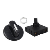 Maxbell 4 Position 3 Speed Fan Rotary Switch Selector Switch Fan Speed Governor Style A