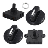 Maxbell 4 Position 3 Speed Fan Rotary Switch Selector Switch Fan Speed Governor Style A
