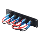 Maxbell Toggle Switch Panel Durable Pre Wired for Automotive Trailers Bus