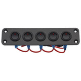 Maxbell Switch Controller Panel with Indicator Light Pre Wired for Trailers Car