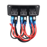 Maxbell Marine Boat Switch Panel Waterproof 5 Pin for Vehicle Car Boat
