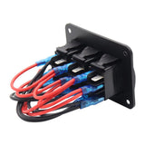 Maxbell Marine Boat Switch Panel Waterproof 5 Pin for Vehicle Car Boat