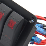 Maxbell Marine Boat Switch Panel Waterproof 5 Pin for Vehicle Car Boat