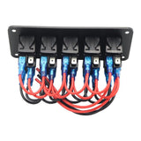 Maxbell Switch Controller Panel On Off Waterproof Double Red for Caravan