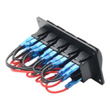 Maxbell Switch Controller Panel On Off Waterproof Double Red for Caravan