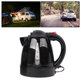 Maxbell 1L Car Electric Kettle Drinking Mug for Hot Self Driving Tour Black 24V 250W