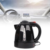 Maxbell 1L Car Electric Kettle Drinking Mug for Hot Self Driving Tour Black 24V 250W