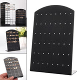 Maxbell Earring Holder Stand Jewelry Display l Shape for Personal Retail Show Black