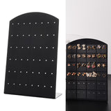 Maxbell Earring Holder Stand Jewelry Display l Shape for Personal Retail Show Black