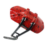 Maxbell Motorcycle Rear Mudguard 360 Degrees Rotation for Niu Accessories Red