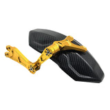 Maxbell Carbon Fiber Motorcycle Rear Wheel Fender Mudflap for Niu Technologies 2nd Generation Gold