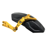 Maxbell Carbon Fiber Motorcycle Rear Wheel Fender Mudflap for Niu Technologies 2nd Generation Gold