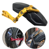 Maxbell Carbon Fiber Motorcycle Rear Wheel Fender Mudflap for Niu Technologies 2nd Generation Gold