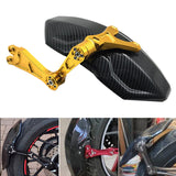 Maxbell Carbon Fiber Motorcycle Rear Wheel Fender Mudflap for Niu Technologies 2nd Generation Gold