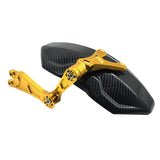 Maxbell Carbon Fiber Motorcycle Rear Wheel Fender Mudflap for Niu Technologies 2nd Generation Gold