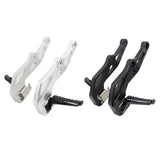 Maxbell Motorcycle Footrest Foot Pegs Pedal for Honda NC750D NC700D Silver