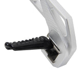 Maxbell Motorcycle Footrest Foot Pegs Pedal for Honda NC750D NC700D Silver