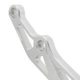 Maxbell Motorcycle Footrest Foot Pegs Pedal for Honda NC750D NC700D Silver