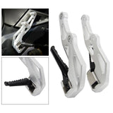 Maxbell Motorcycle Footrest Foot Pegs Pedal for Honda NC750D NC700D Silver
