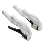 Maxbell Motorcycle Footrest Foot Pegs Pedal for Honda NC750D NC700D Silver