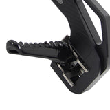 Maxbell Motorcycle Footrest Foot Pegs Pedal for Honda NC750D NC700D Black