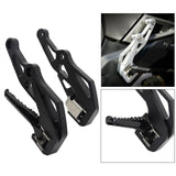 Maxbell Motorcycle Footrest Foot Pegs Pedal for Honda NC750D NC700D Black