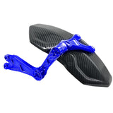 Maxbell Carbon Fiber Motorcycle Rear Wheel Fender Mudflap for Niu Technologies 2nd Generation Blue