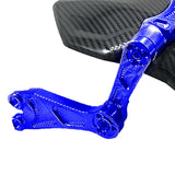 Maxbell Carbon Fiber Motorcycle Rear Wheel Fender Mudflap for Niu Technologies 2nd Generation Blue