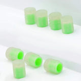 Maxbell 20Pcs Luminous Auto Wheel Valve Stem Caps for Motorbikes Vehicles