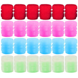 Maxbell 20Pcs Luminous Auto Wheel Valve Stem Caps for Motorbikes Vehicles