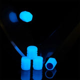 Maxbell 20Pcs Luminous Auto Wheel Valve Stem Caps for Motorbikes Vehicles