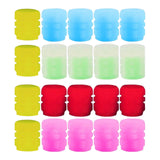 Maxbell 20Pcs Luminous Auto Wheel Valve Stem Caps for Motorbikes Vehicles