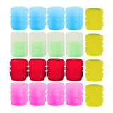 Maxbell 20Pcs Luminous Auto Wheel Valve Stem Caps for Motorbikes Vehicles