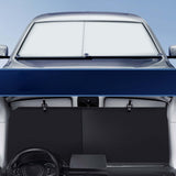 Maxbell 2 Pieces Car Windshield Sun Shade Keep Your Vehicle Cool for Vans