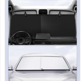 Maxbell 2 Pieces Car Windshield Sun Shade Keep Your Vehicle Cool for Vans