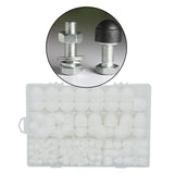 Maxbell 145 Pieces M4-M12 Bolt Nut protection Cap with Storage Box