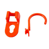 Maxbell Portable Camping Shower Pump Compact 12V for Dog Cleaning Hiking Orange