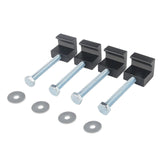 Maxbell Pickup Truck Tool Box Mounting Kit J Hook Crossover Accessories 4pcs Black