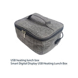 Maxbell Heated Lunch Boxes Bag Container Oxford Cloth Durable USB