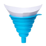Maxbell 200 Pieces Paint Cone Paint Strainers and 1x Silicone Funnel for Home