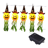 Maxbell 5x Halloween Hanging Lights Battery Operated LED Prop for Indoor Outdoor