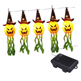 Maxbell 5x Halloween Hanging Lights Battery Operated LED Prop for Indoor Outdoor