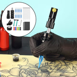 Maxbell DIY Tattoo Kit Bandage Portable with Tattoo Needle Tattoo Tool for Beginner with 5RL Pin