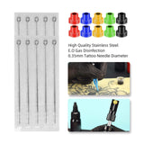 Maxbell DIY Tattoo Kit Bandage Portable with Tattoo Needle Tattoo Tool for Beginner with 5RL Pin