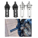 Maxbell Motorcycle Highway Front Foot Pegs Replacement for BMW R1250GS Durable Black
