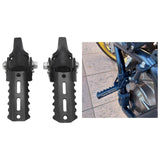 Maxbell Motorcycle Highway Front Foot Pegs Replacement for BMW R1250GS Durable Black