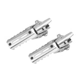 Maxbell Motorcycle Highway Front Foot Pegs Replacement for BMW R1250GS Durable Silver