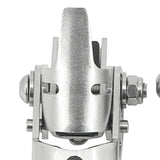 Maxbell Motorcycle Highway Front Foot Pegs Replacement for BMW R1250GS Durable Silver