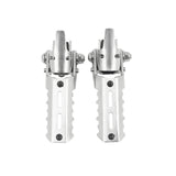 Maxbell Motorcycle Highway Front Foot Pegs Replacement for BMW R1250GS Durable Silver